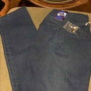 Skinny High Waist Blue Jeans Jr size 15